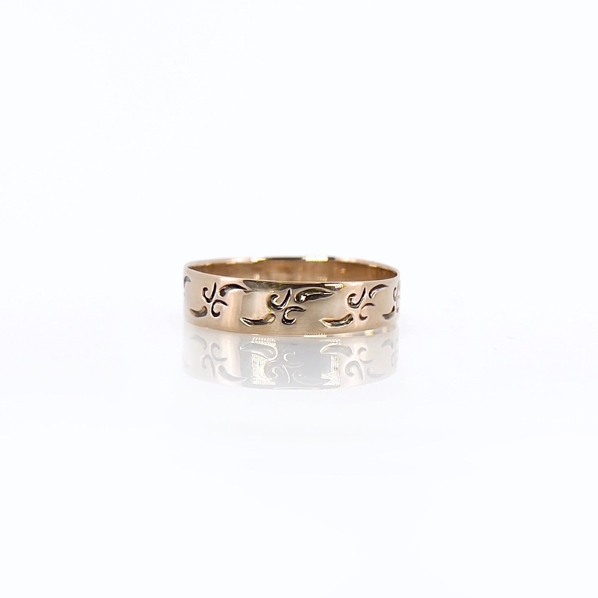 Victorian Wedding Ring, Size 7, 10K