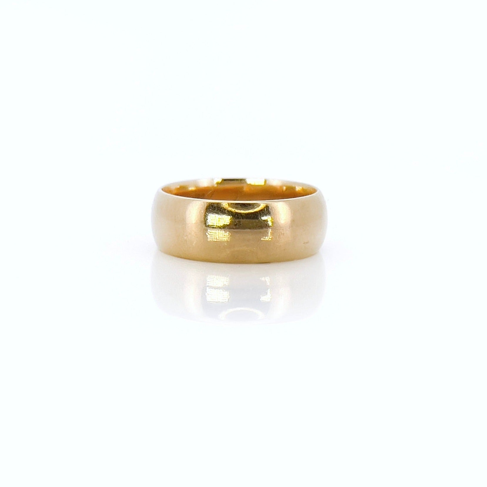Victorian Gold Band, Anna Blair Sept. 28 ‘77, Size 6.5