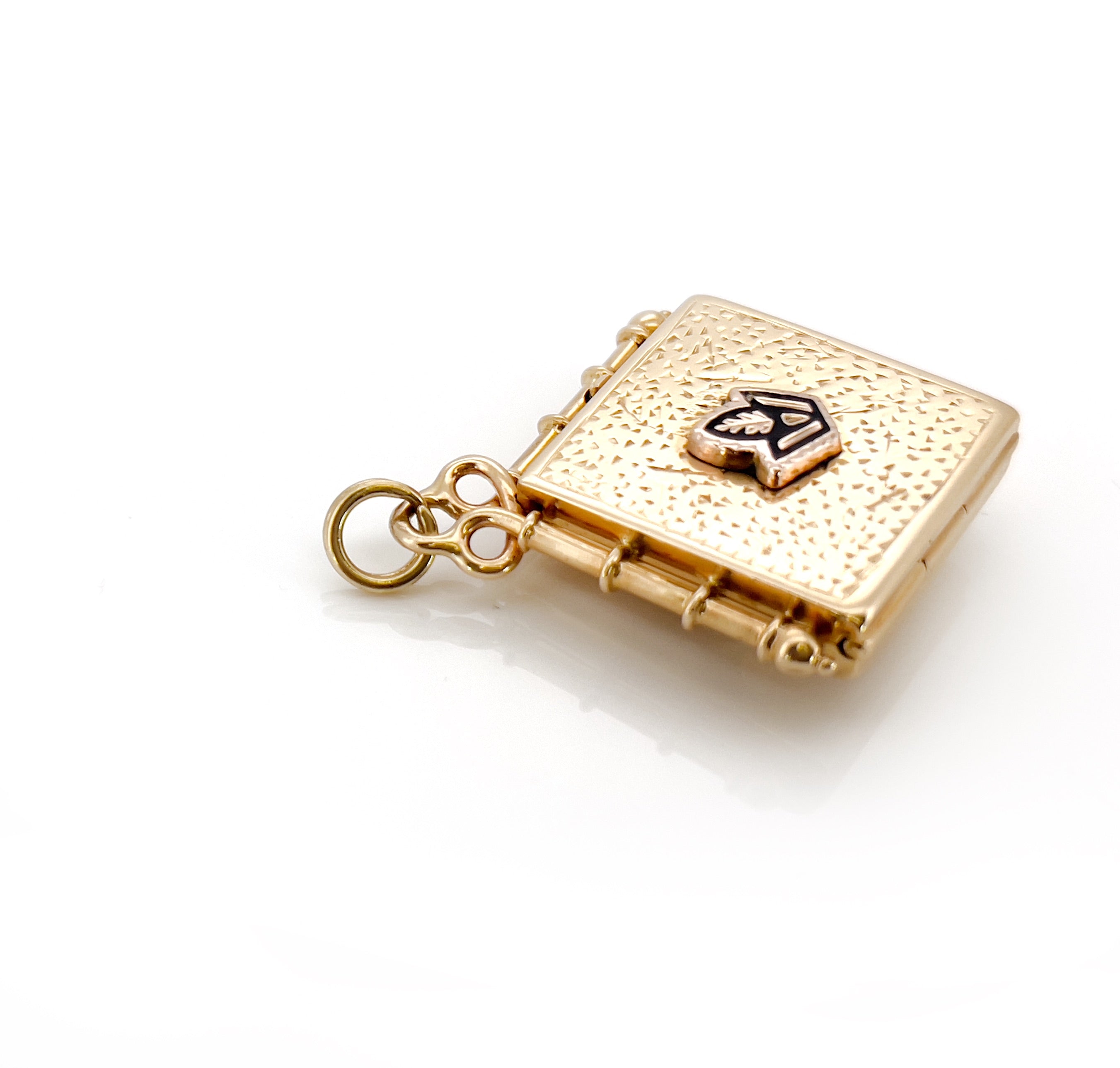 Victorian Ruby Locket, Antique, 14K