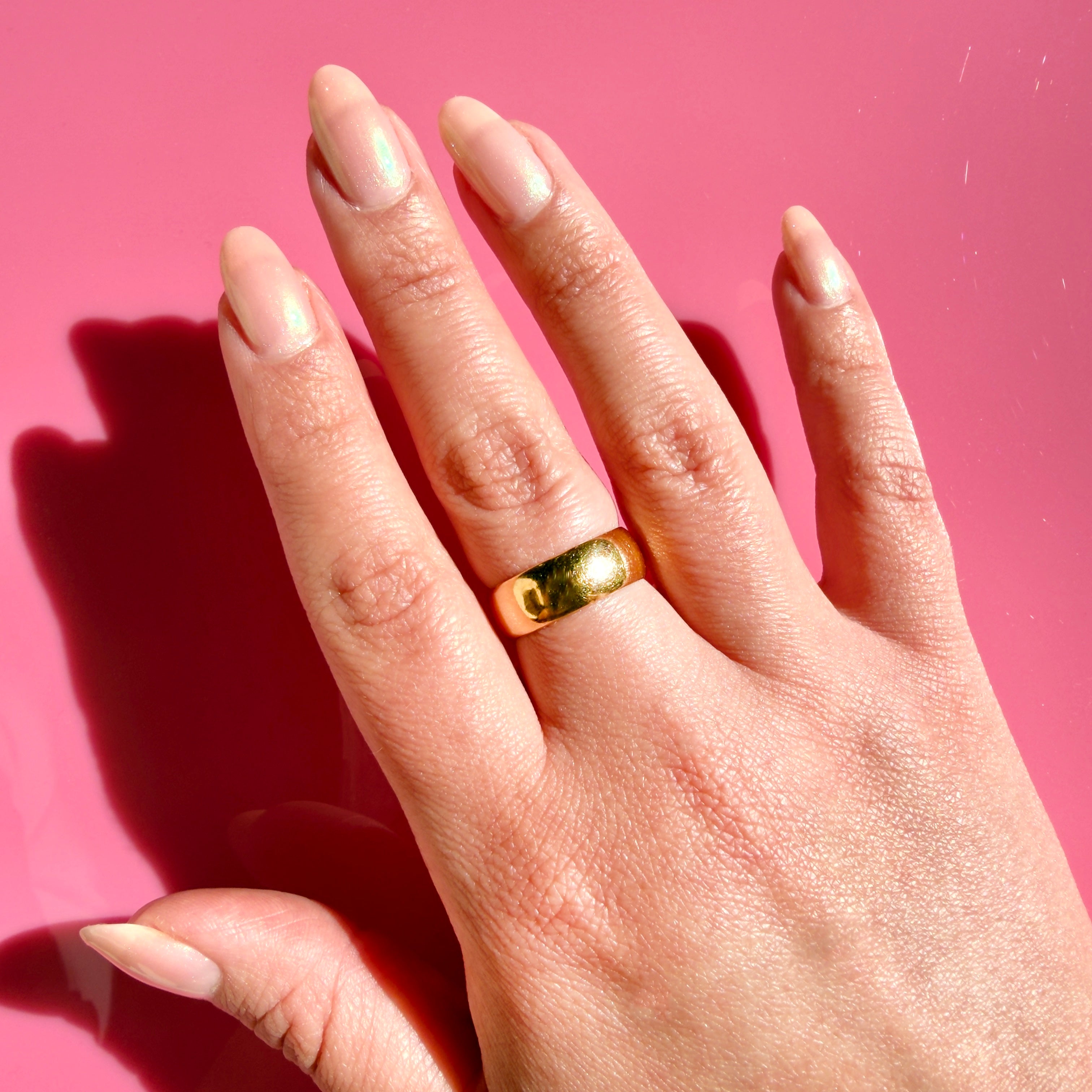 Victorian Gold Band, Anna Blair Sept. 28 ‘77, Size 6.5