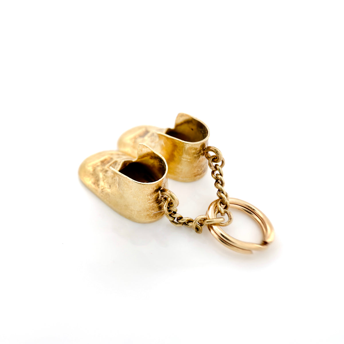 Vintage 14K Baby Shoes Charm