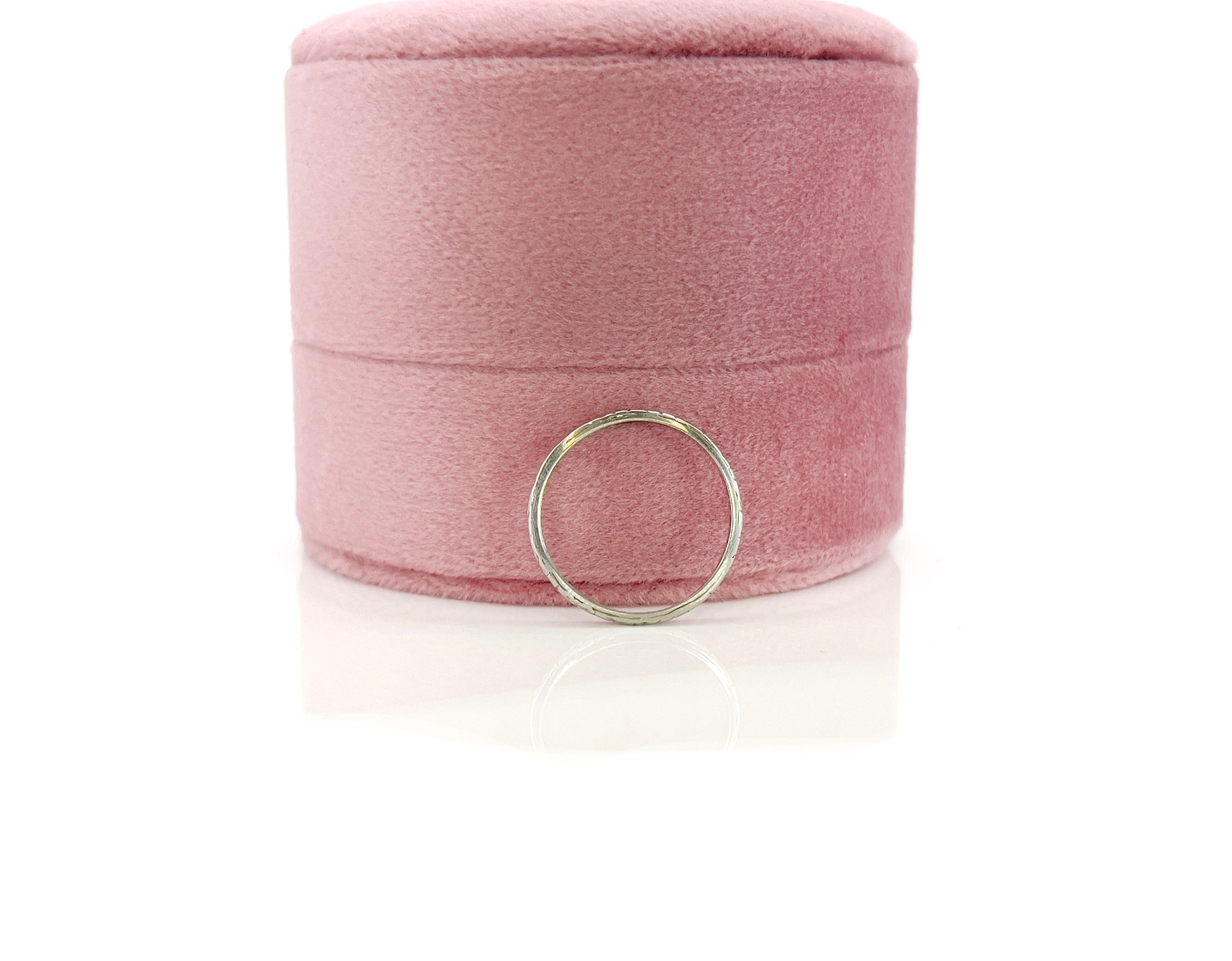 Vintage Belais Wedding Band, Leon to Jane 10-26-35, Size 5.5