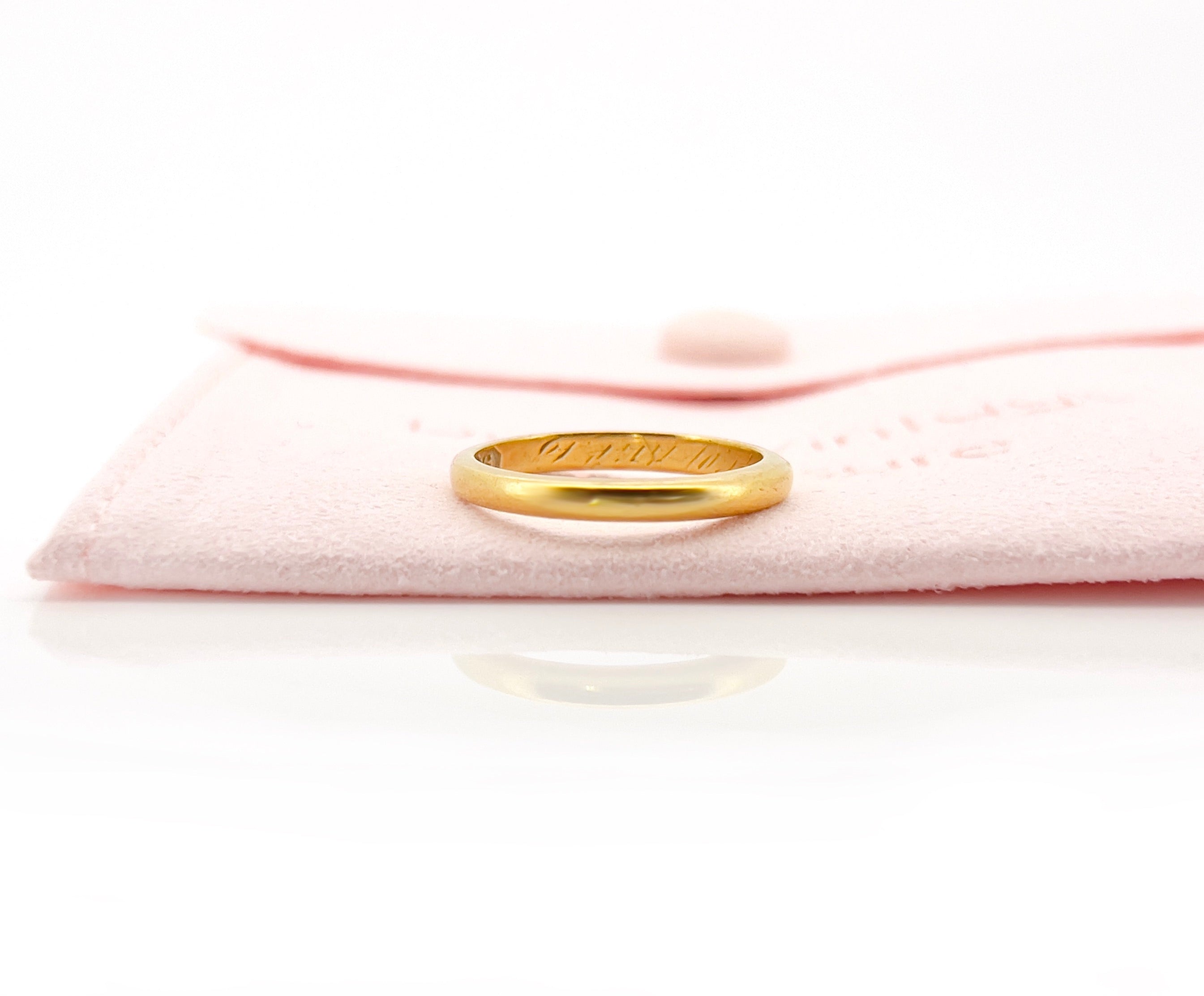 Antique Wedding Band, 20K, Size 5.25