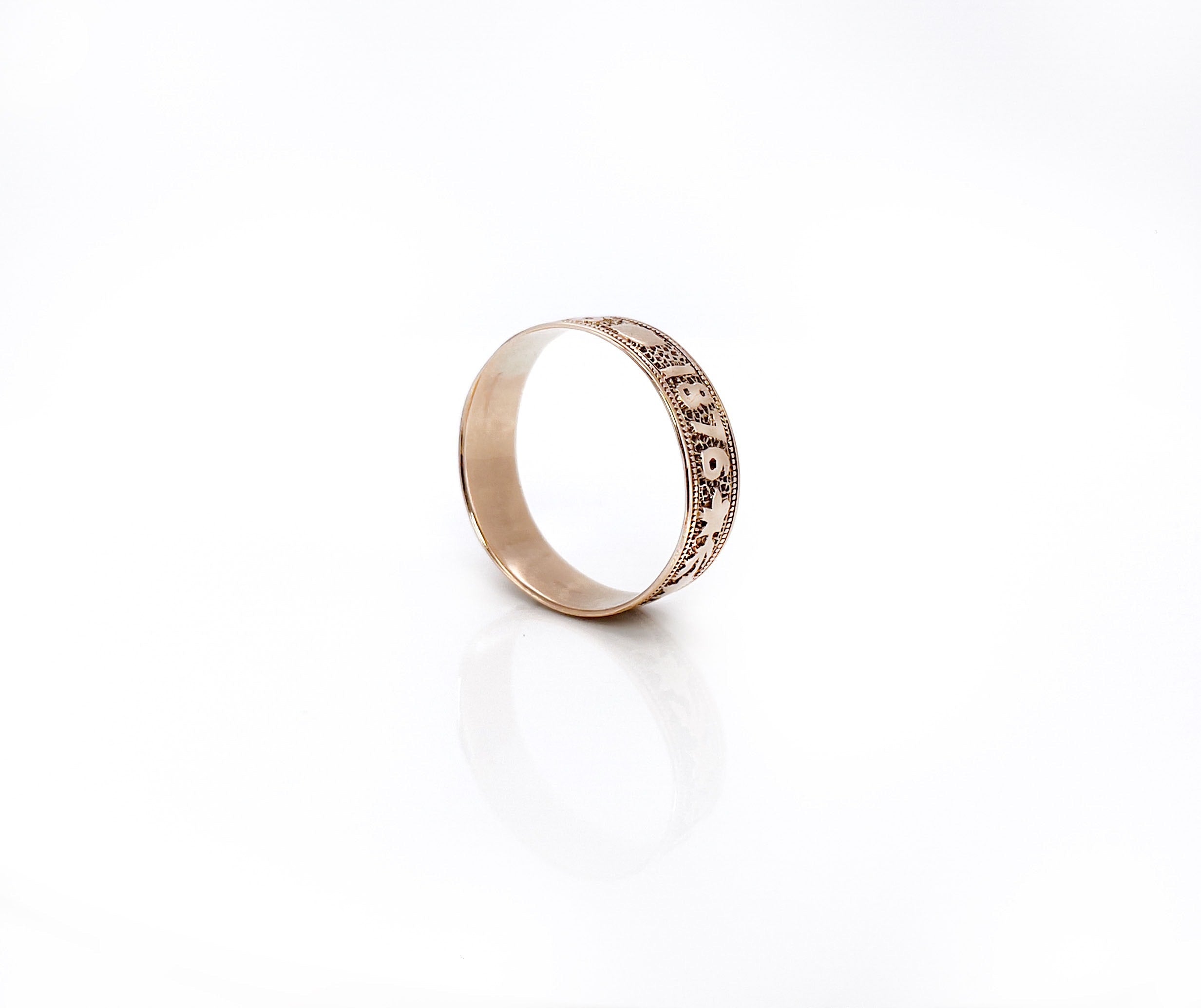 Antique Centennial Ring, 1776 & 1876, 10K, Size 9.5