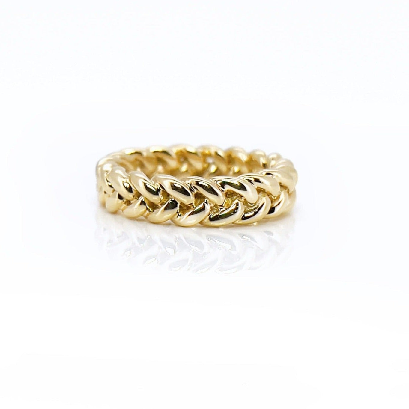 Vintage Tiffany & Co. Braided Ring, 18K, Size 4