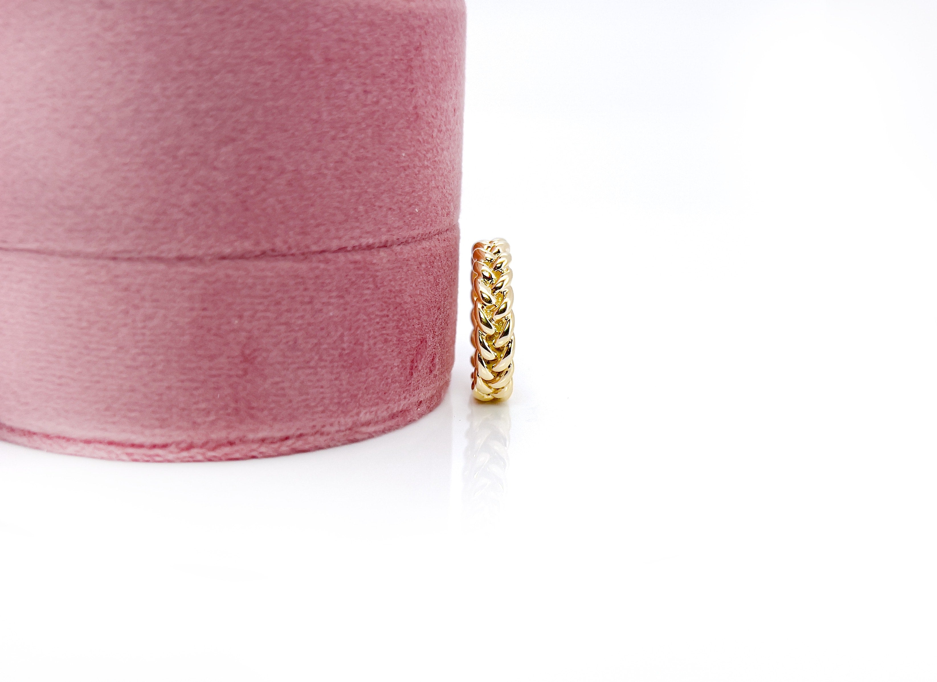 Vintage Tiffany & Co. Braided Ring, 18K, Size 4