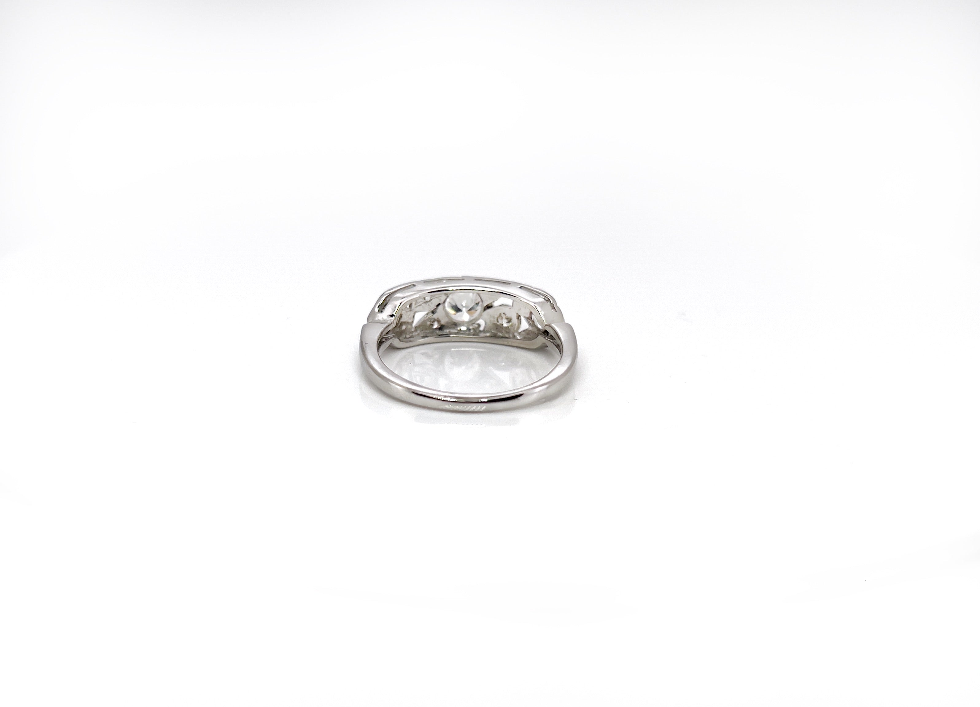 Vintage Old European, Transitional, and Single Cut Diamond Ring, 0.70 cts, 14K