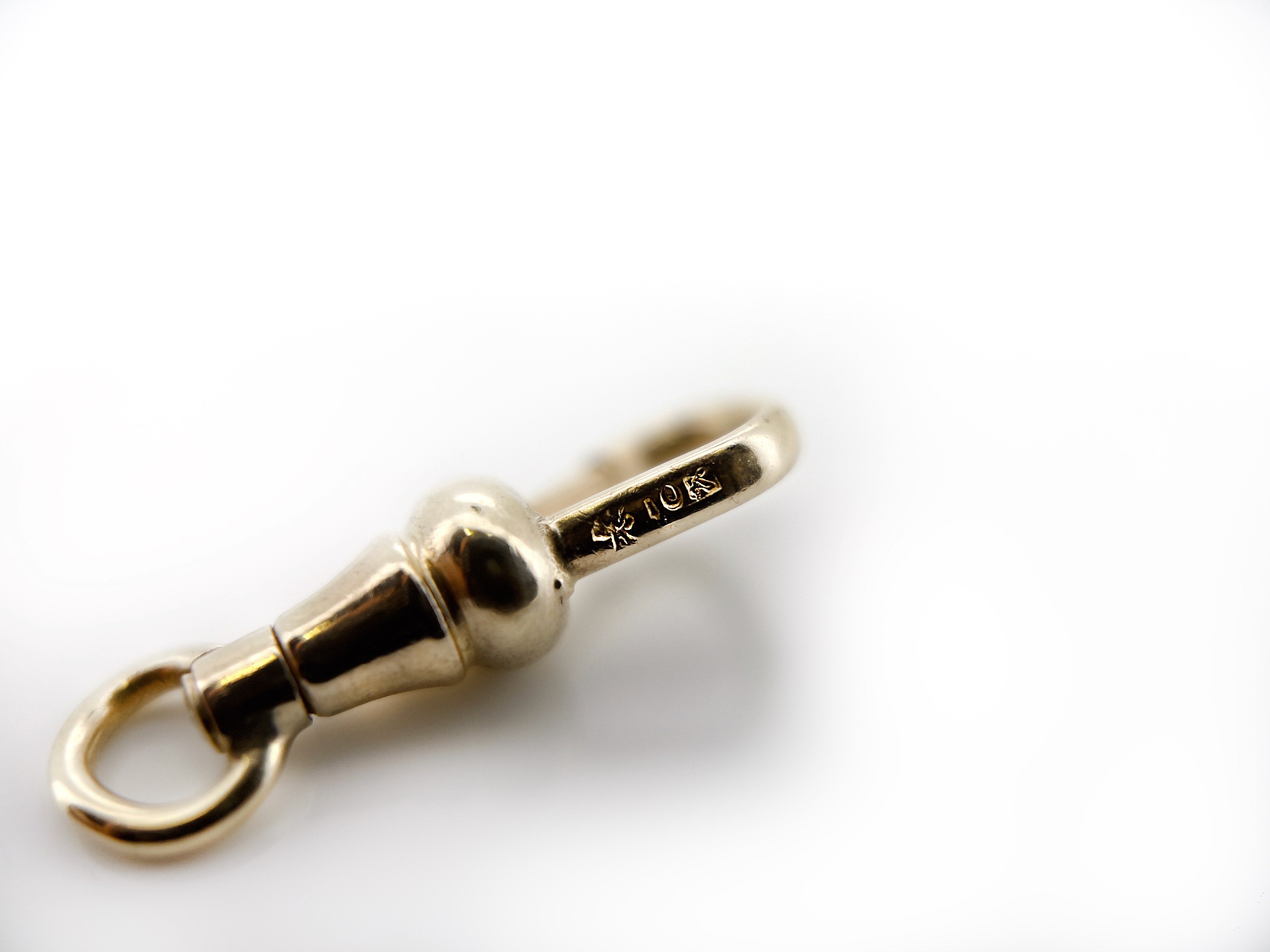 Antique Dog Clip, 10K