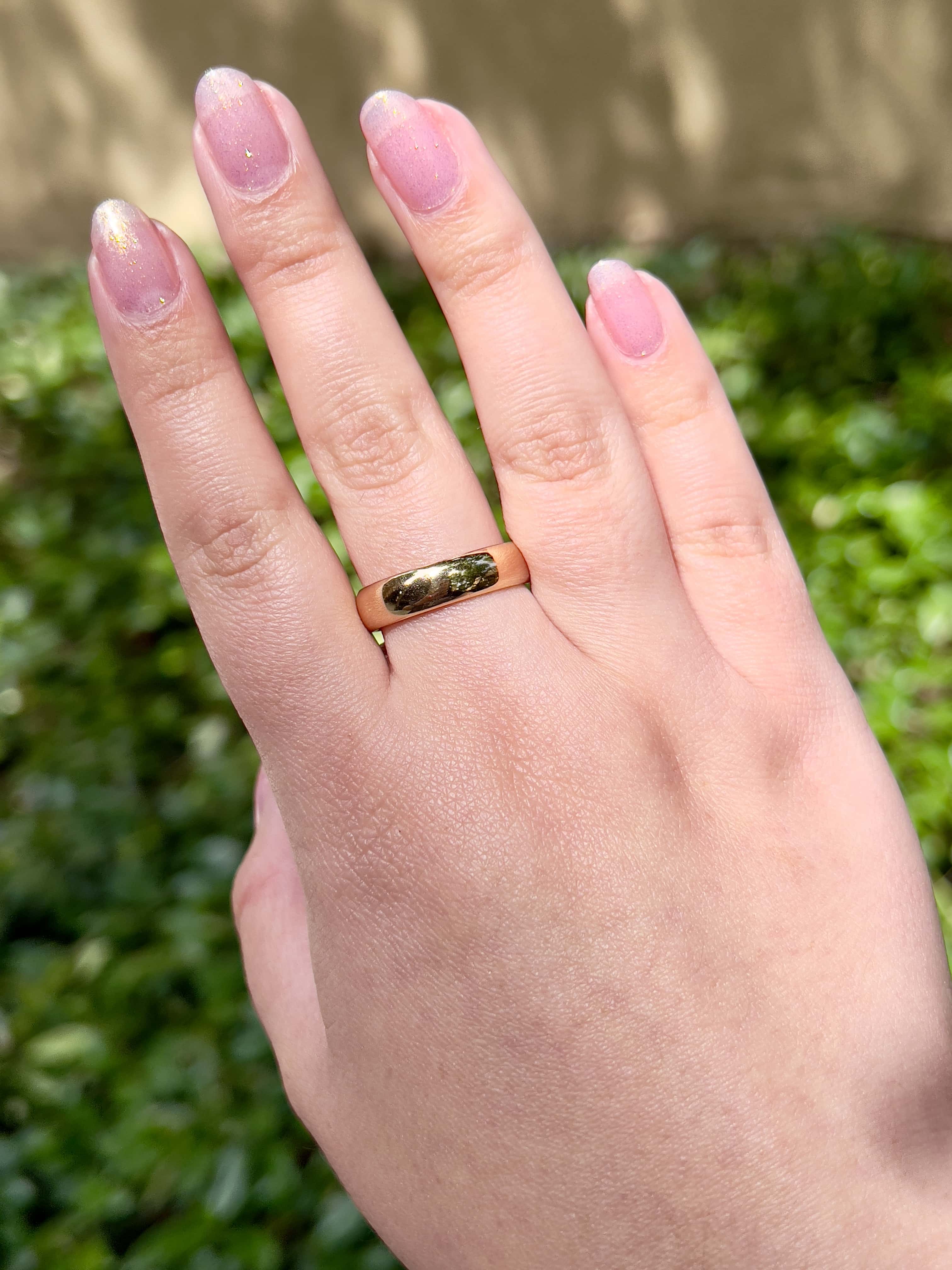Antique Wedding Ring, Birmingham 1916, 18K, Size 9