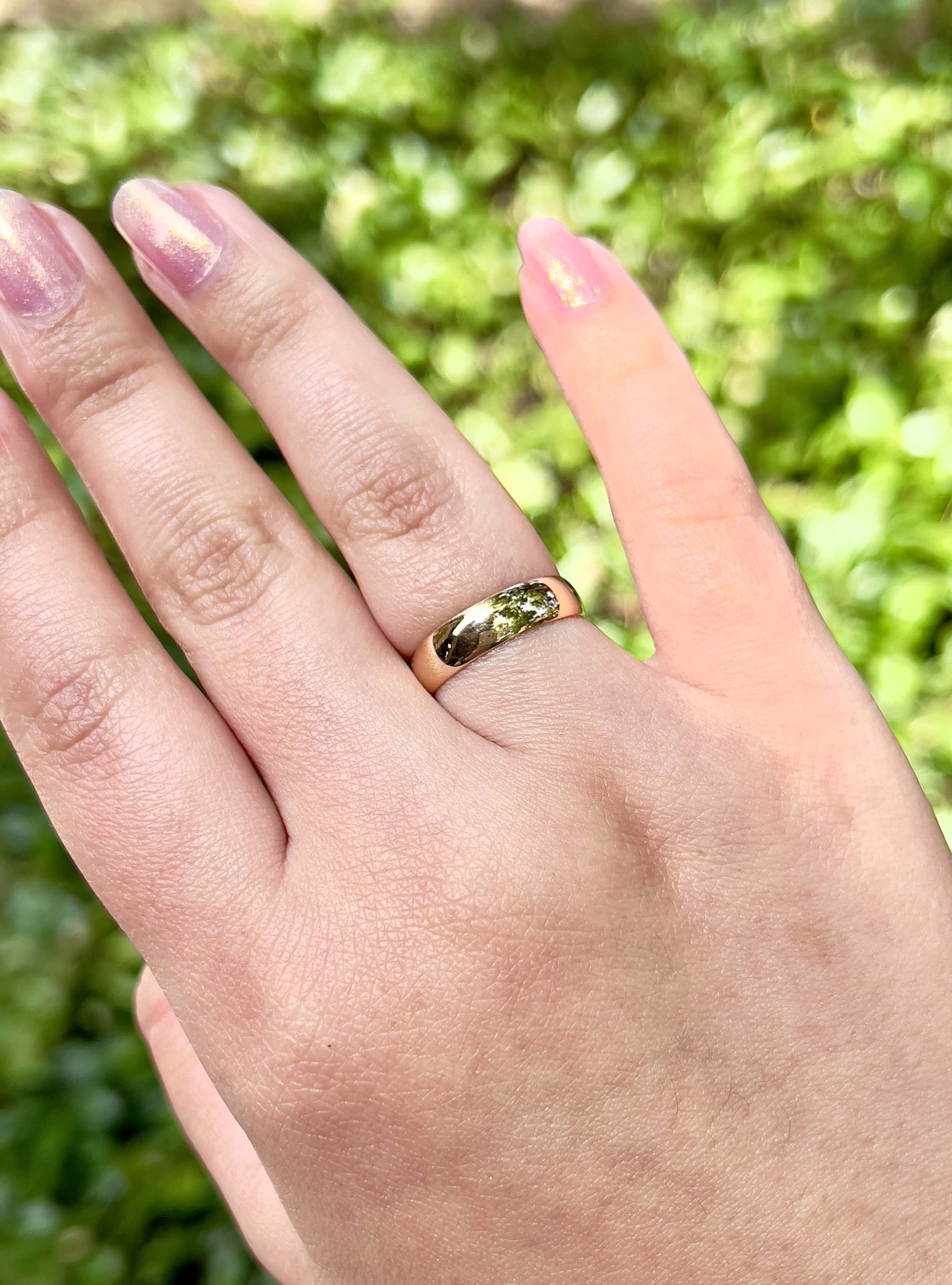 Antique 18KT Wedding Ring, Birmingham 1908, Size 6.75