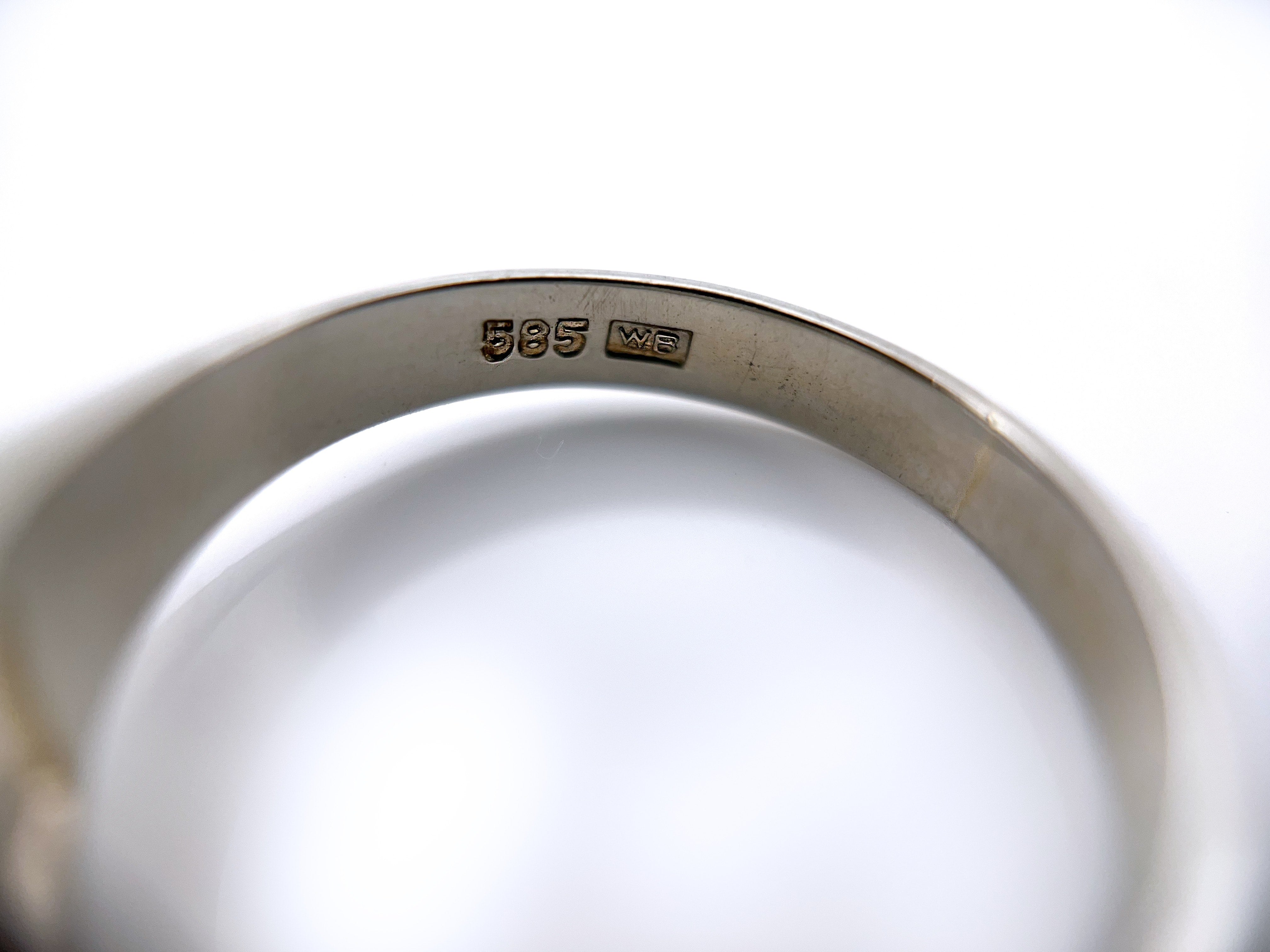 Art Deco Ring, Old European Cut Diamond, Size 7.75