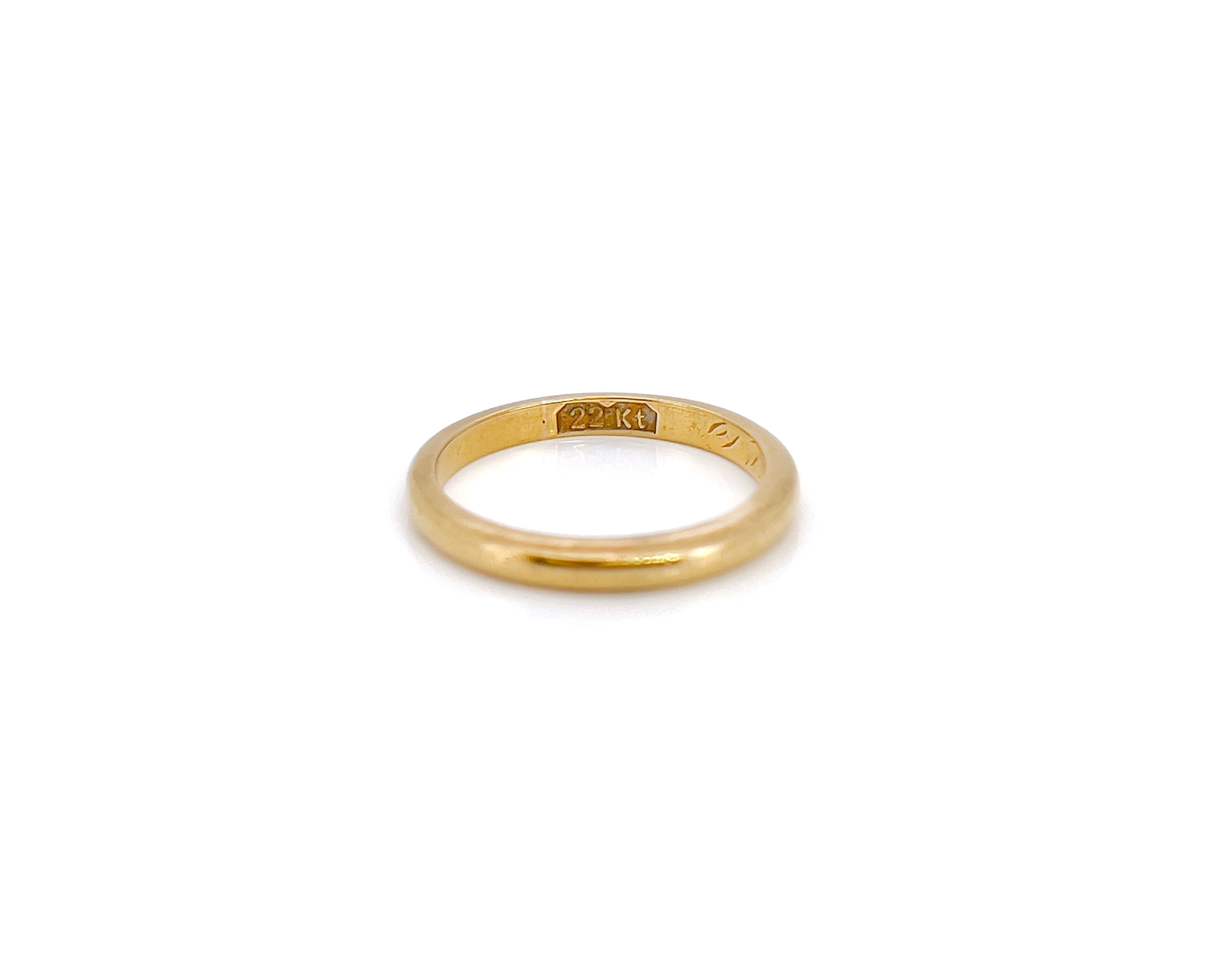 Antique Wedding Band, 20K, Size 5.25