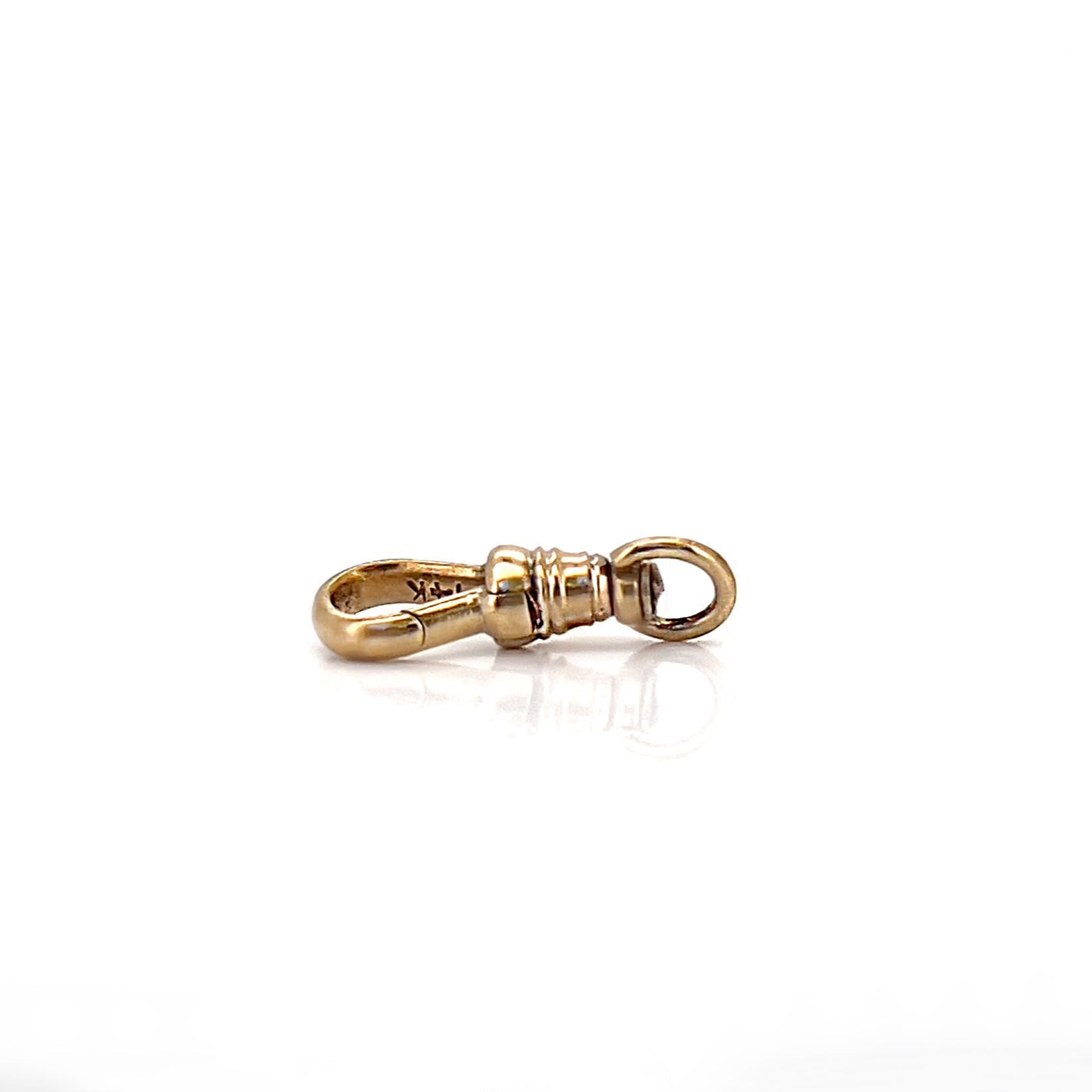 Vintage Gold Dog Clip