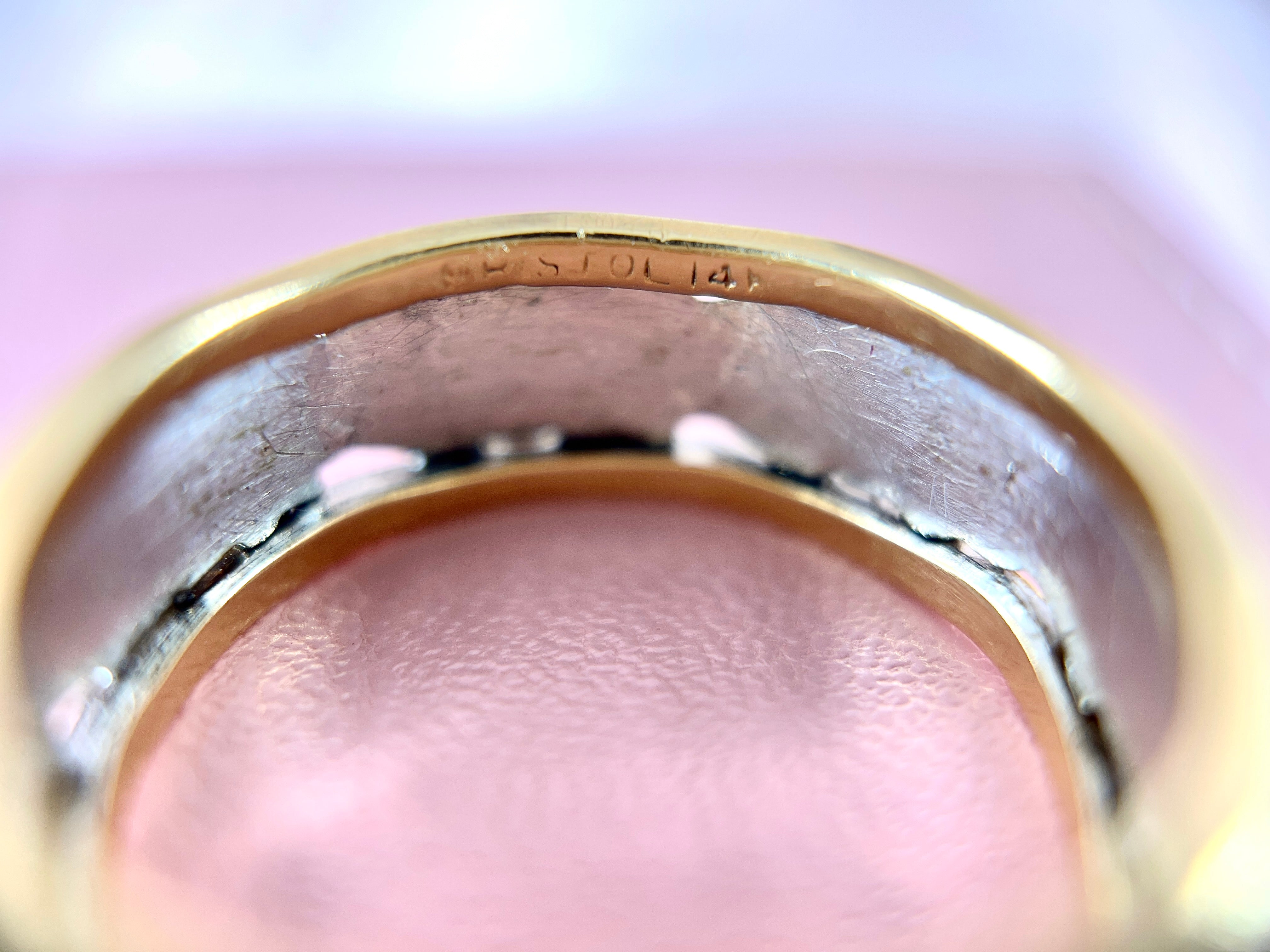 Bristol Wedding Bells Vintage/ Retro Ring, Size 6