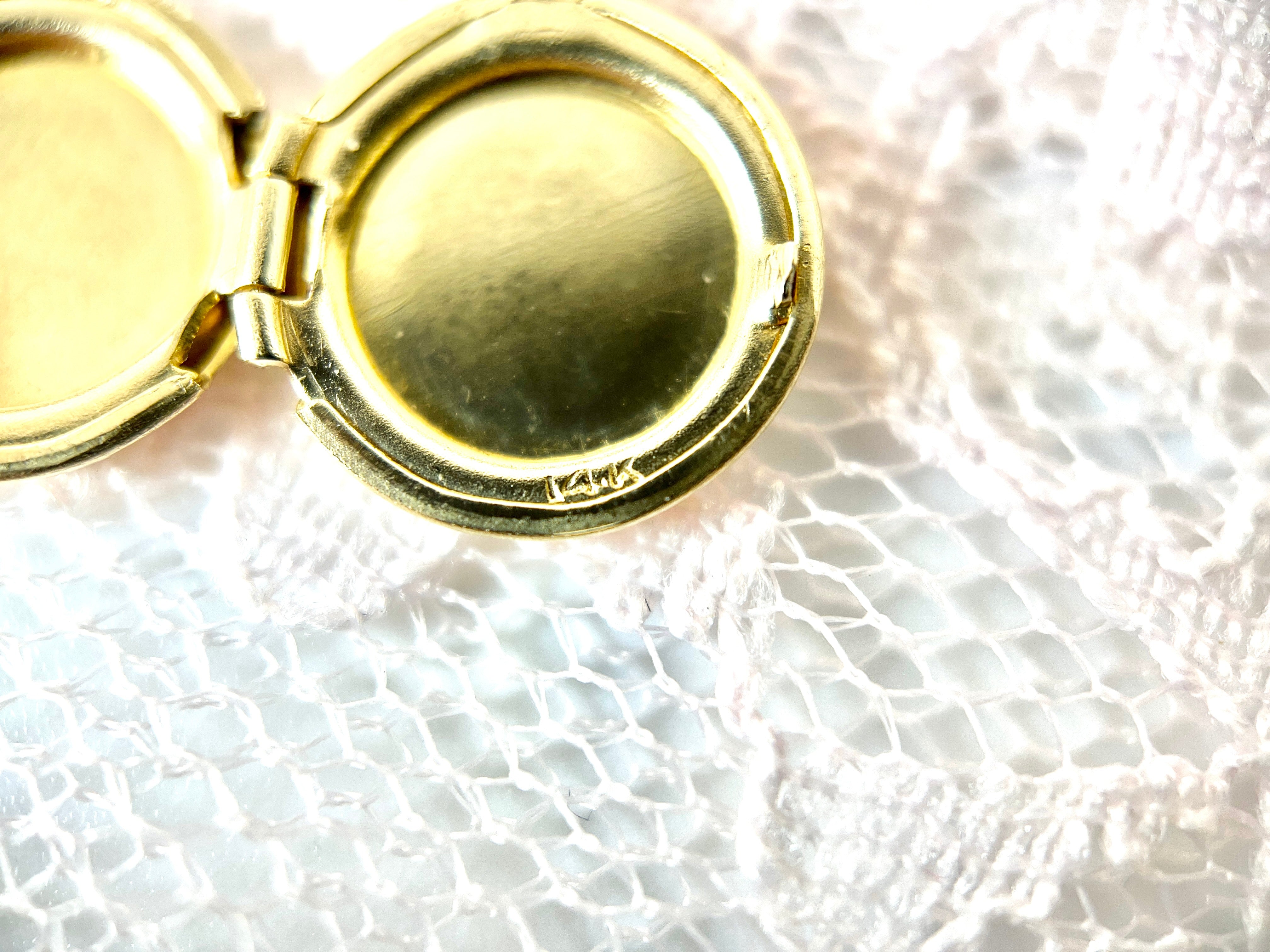 Mini Locket, 6-19-71, 14K