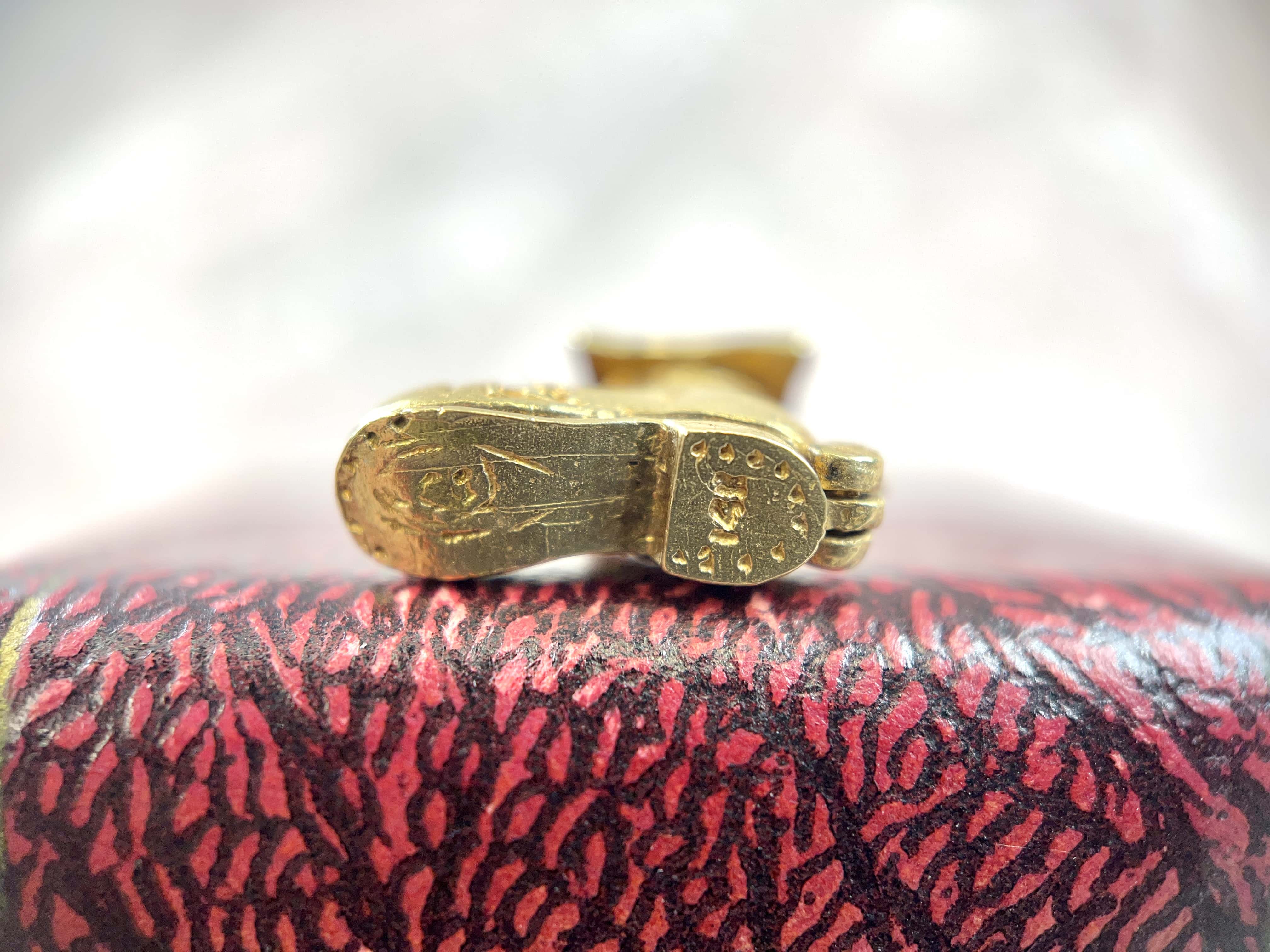 Vintage Old Woman Who Lived in a Shoe Charm