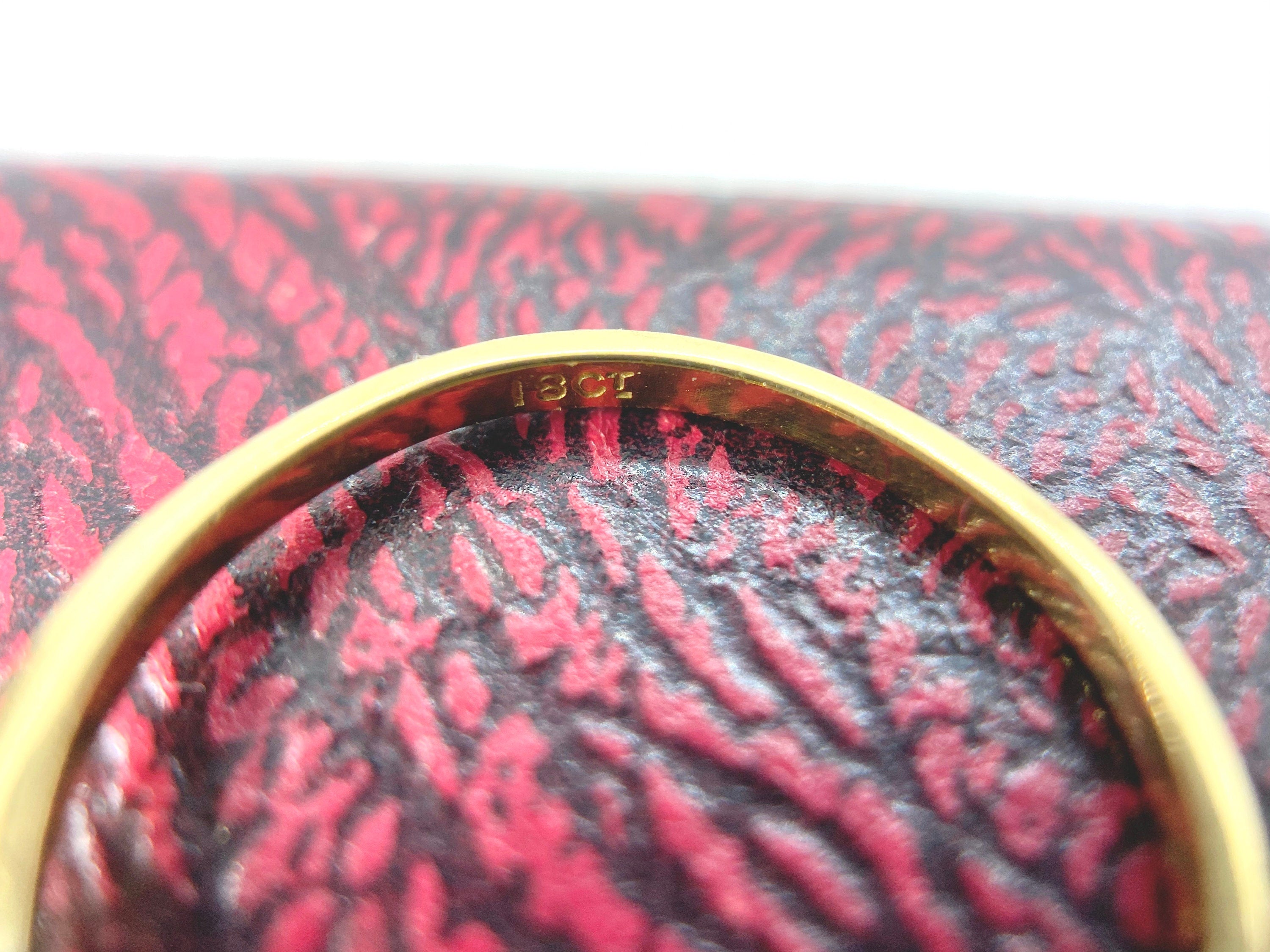 Transitional Cut/OEC Trilogy Ring, Two Tone Gold, Size 6
