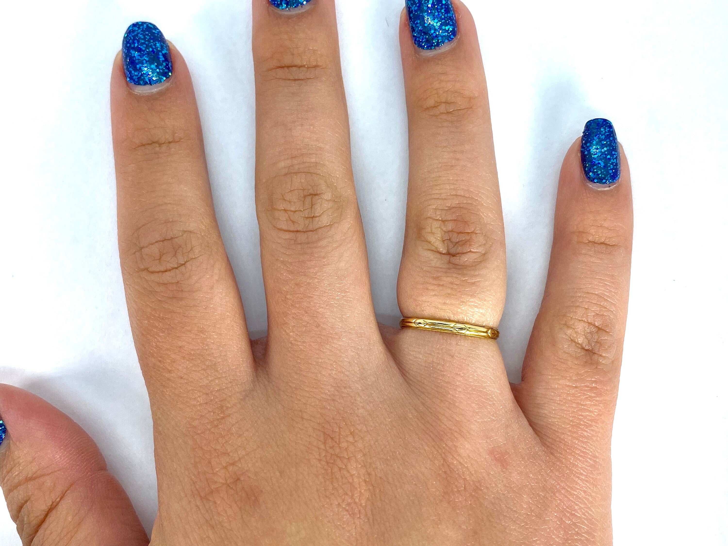 Vintage 14K Wedding Band, Size 5