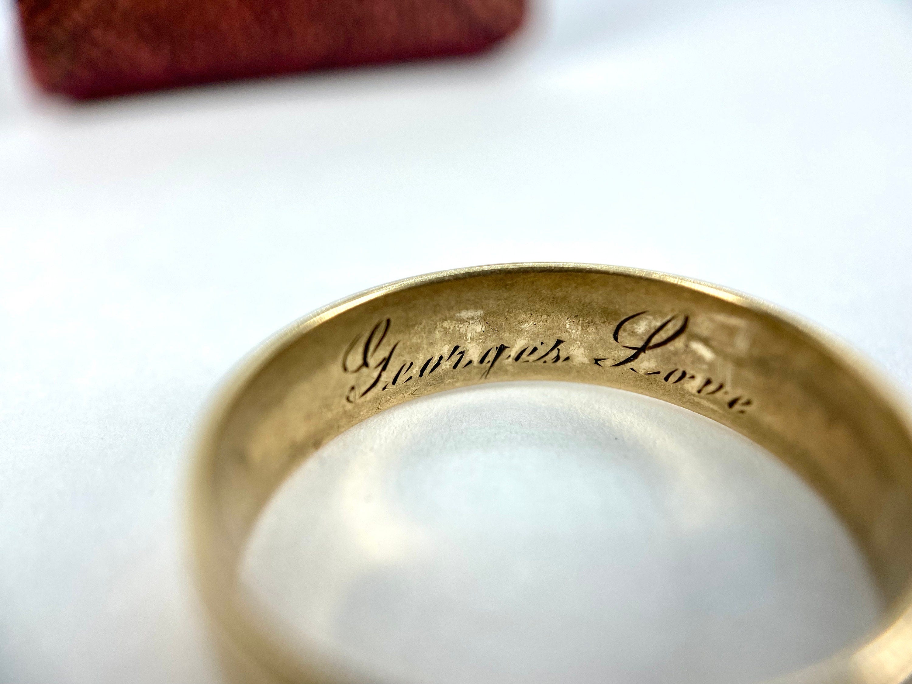 Victorian Wedding Ring, George's Love