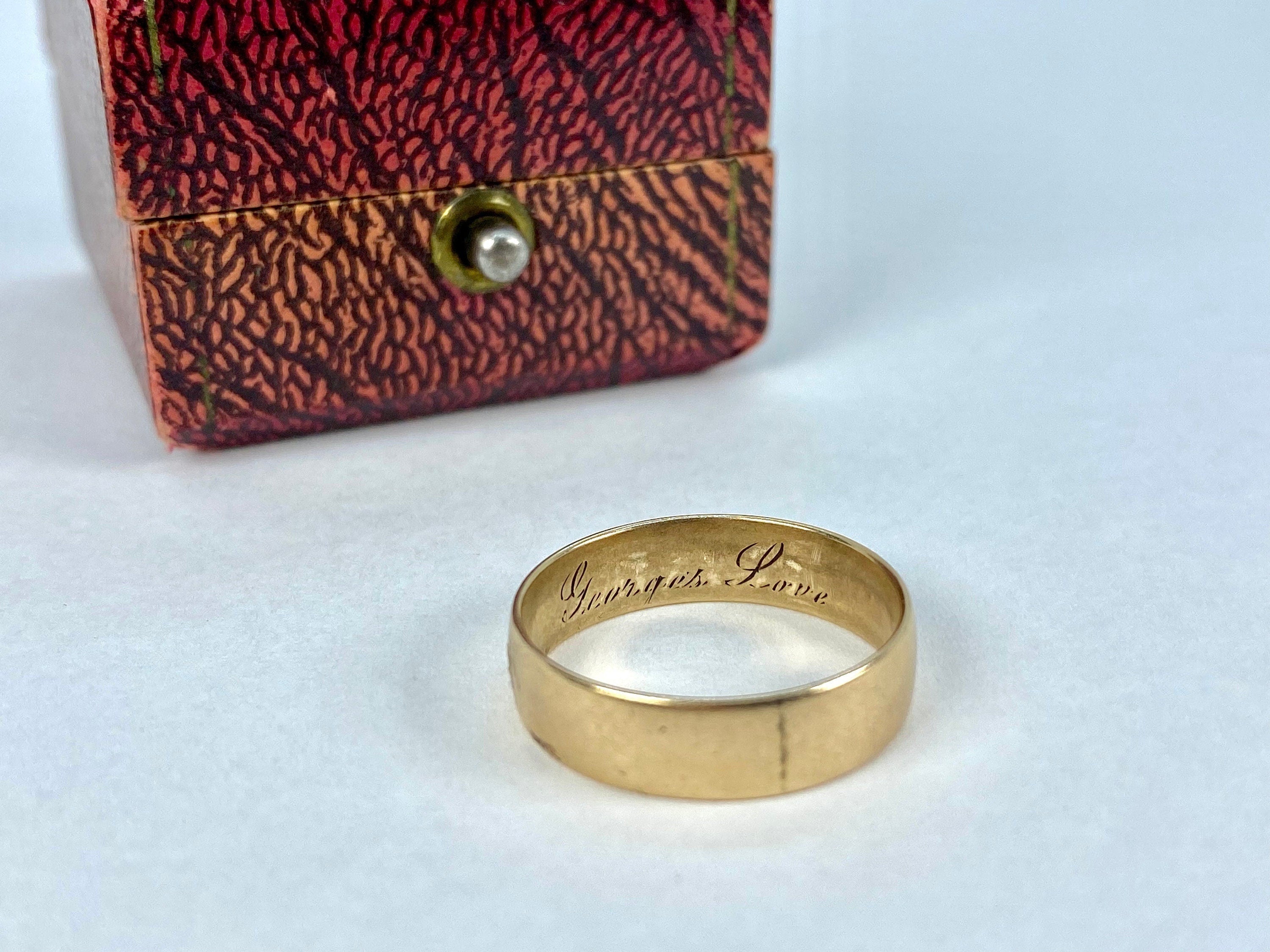 Victorian Wedding Ring, George's Love