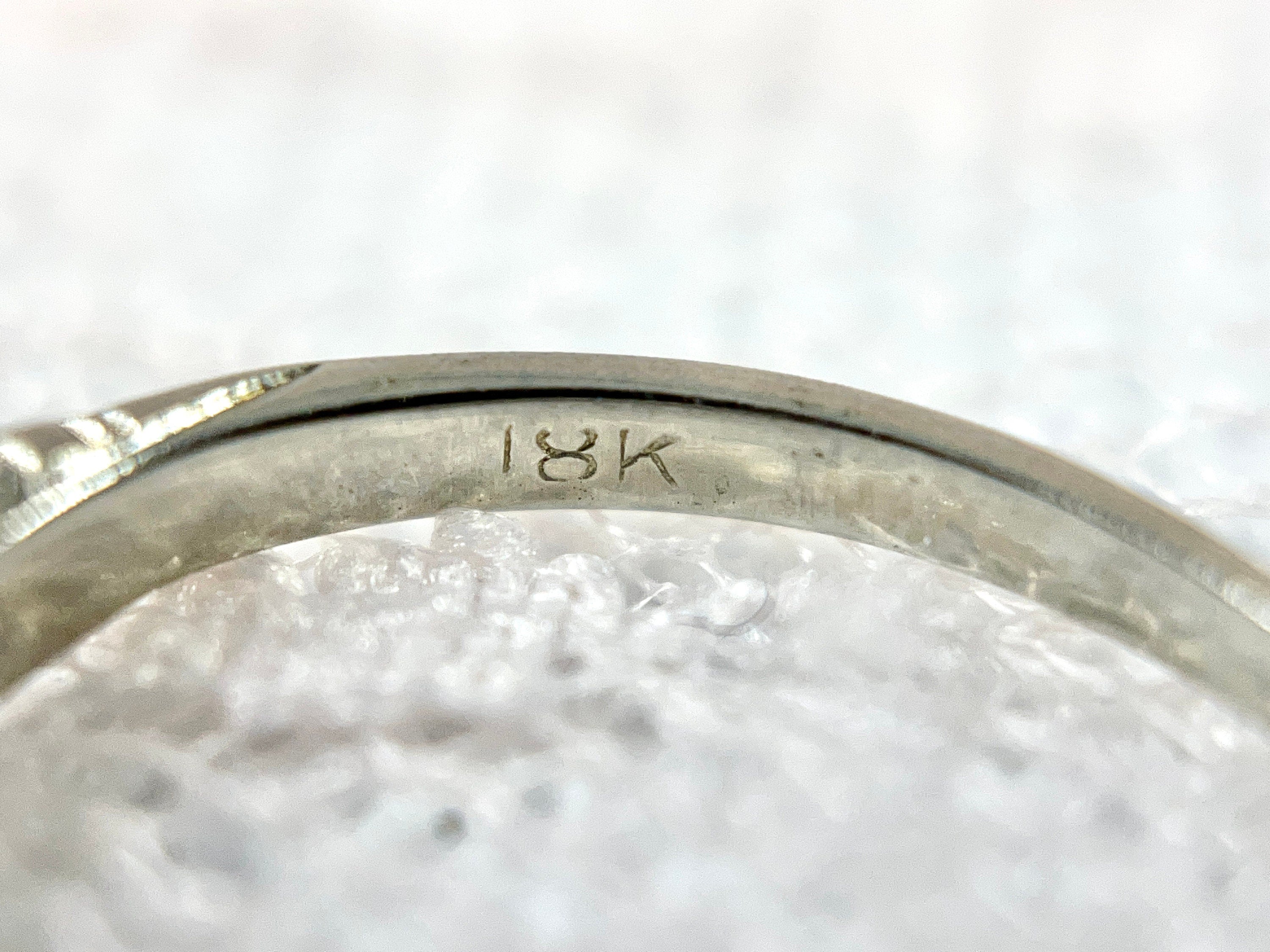 Vintage Single Cut Stacking Band, Size 6.5