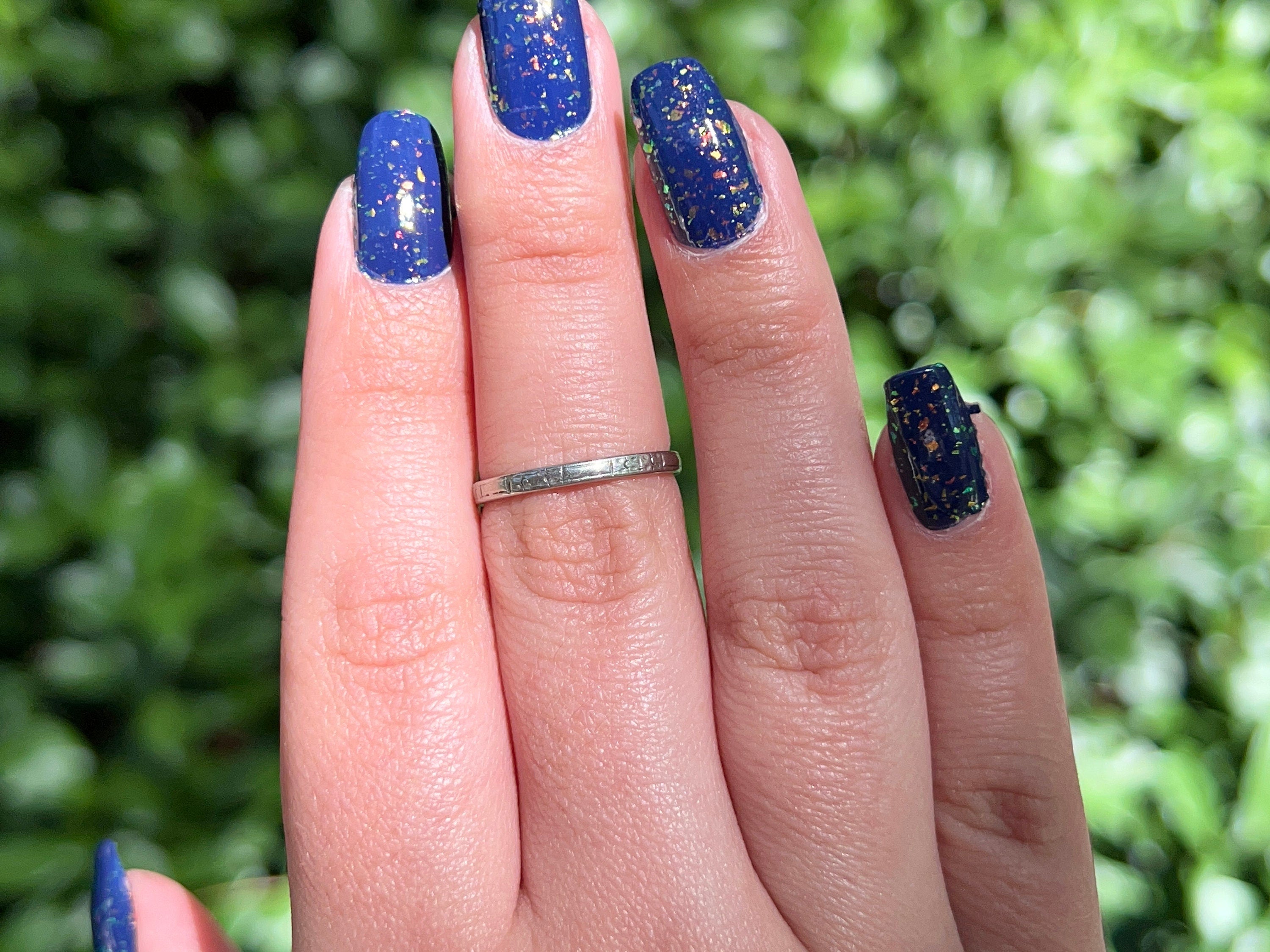 Art Deco Floral Eternity Ring, H.Y.M. to A.N.W 3/11/34, 14K