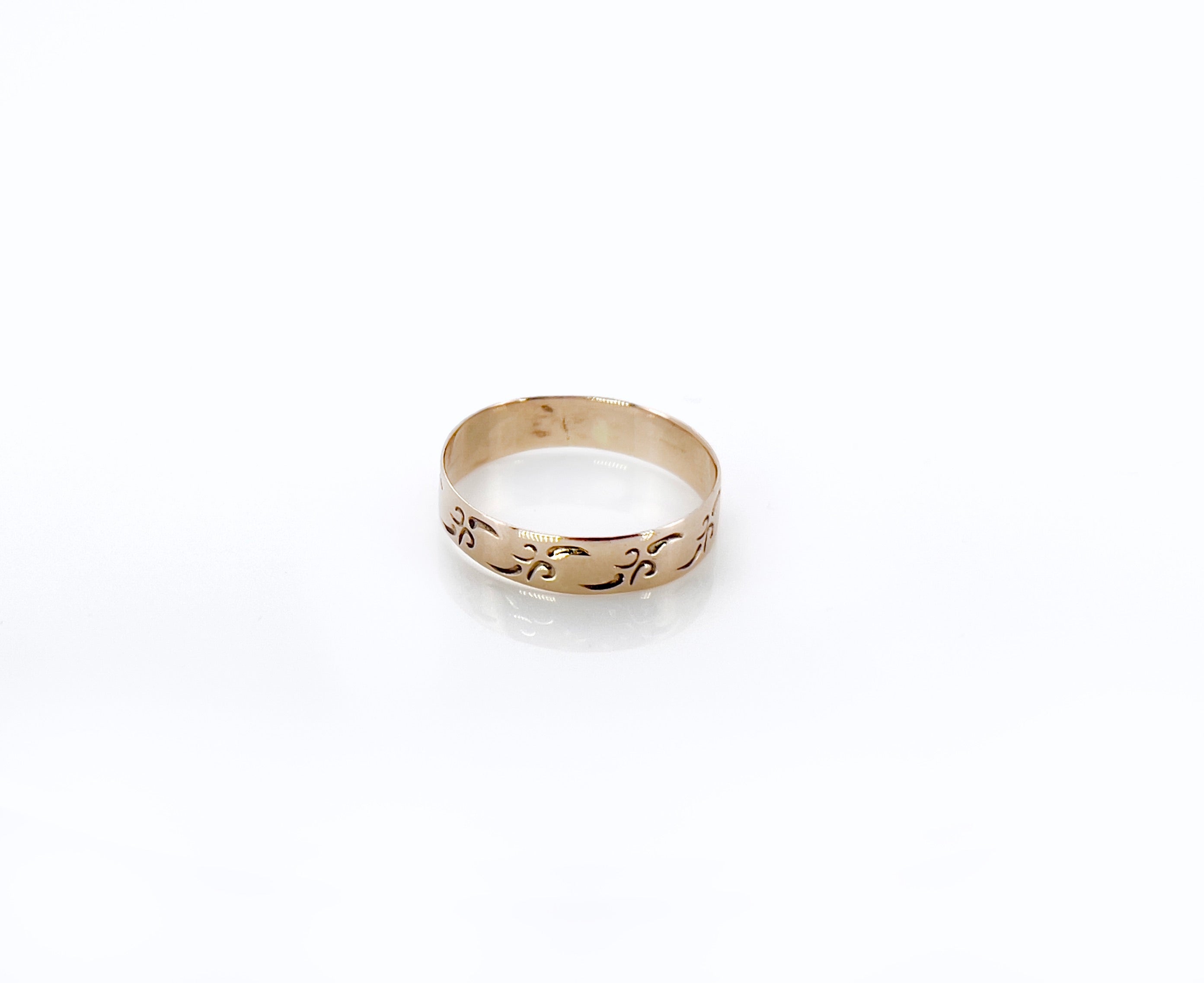 Victorian Wedding Ring, Size 7, 10K