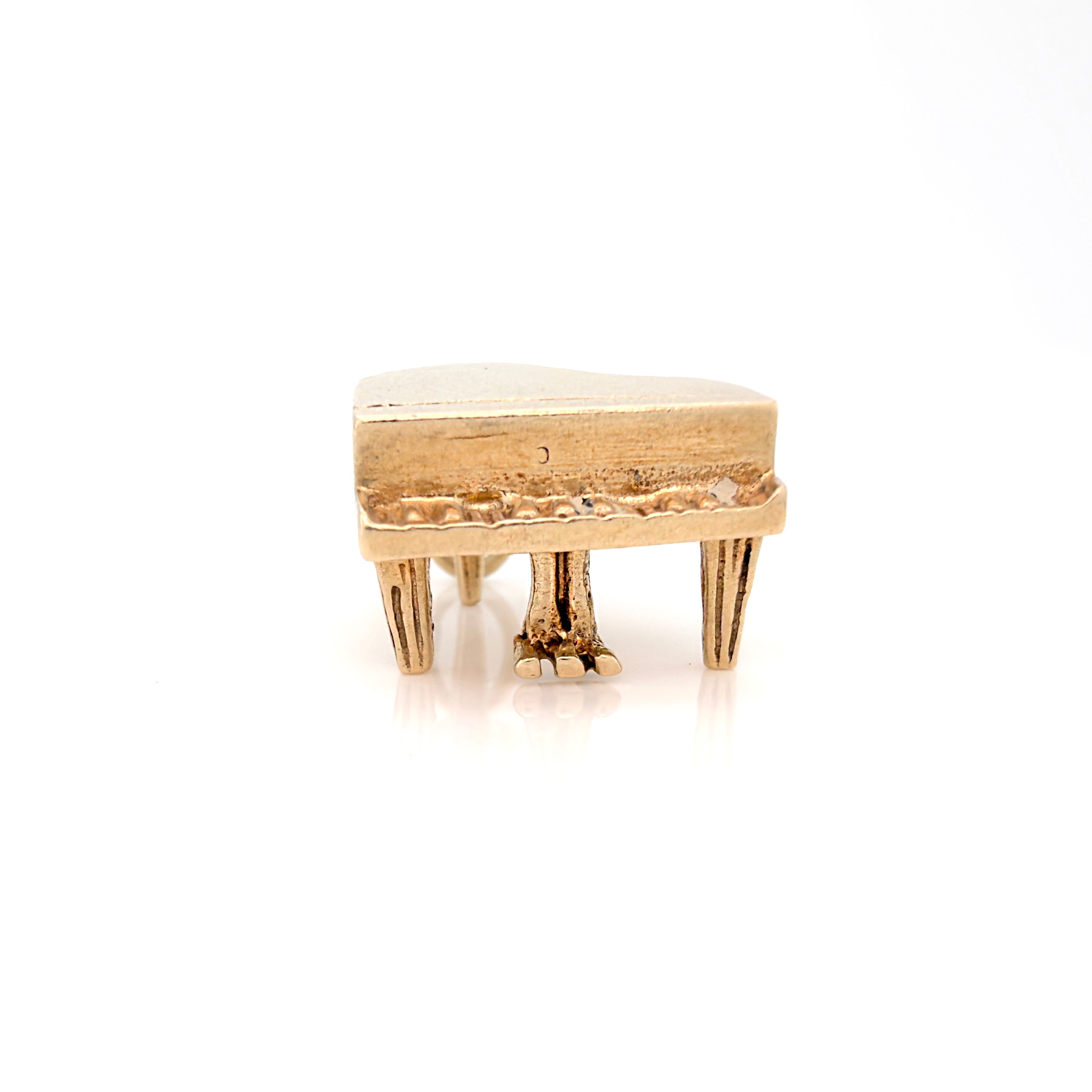 Vintage 1950s 14K Articulating Piano Forte Charm
