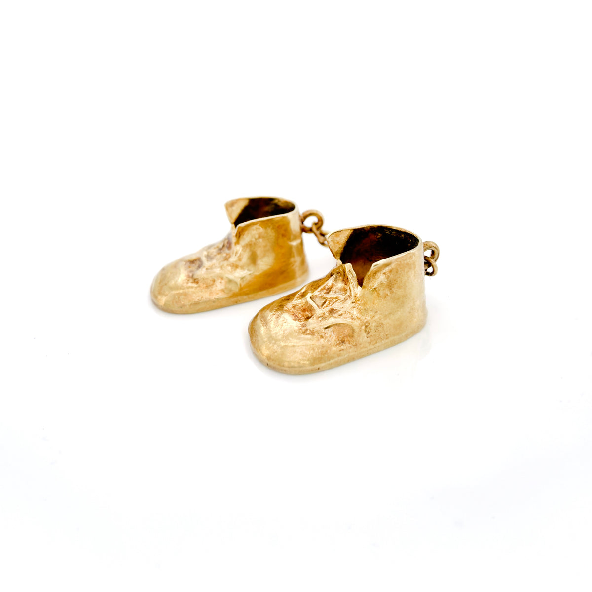 Vintage 14K Baby Shoes Charm