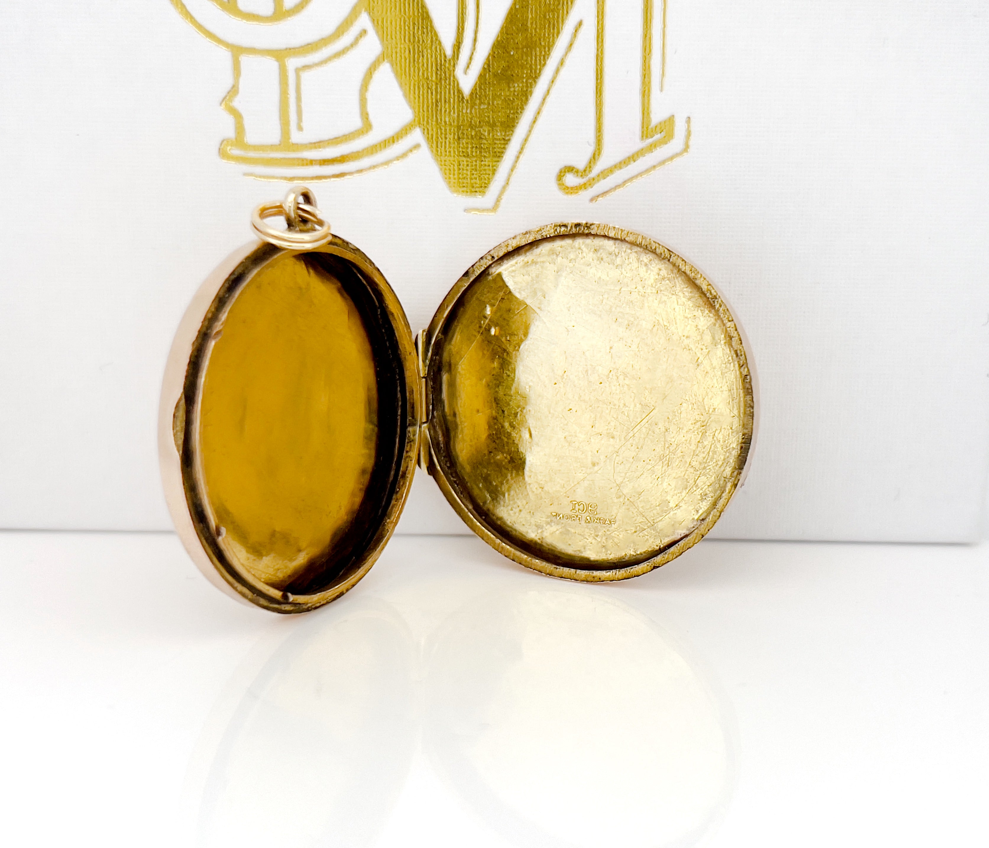 Antique Gold Locket, 9KT