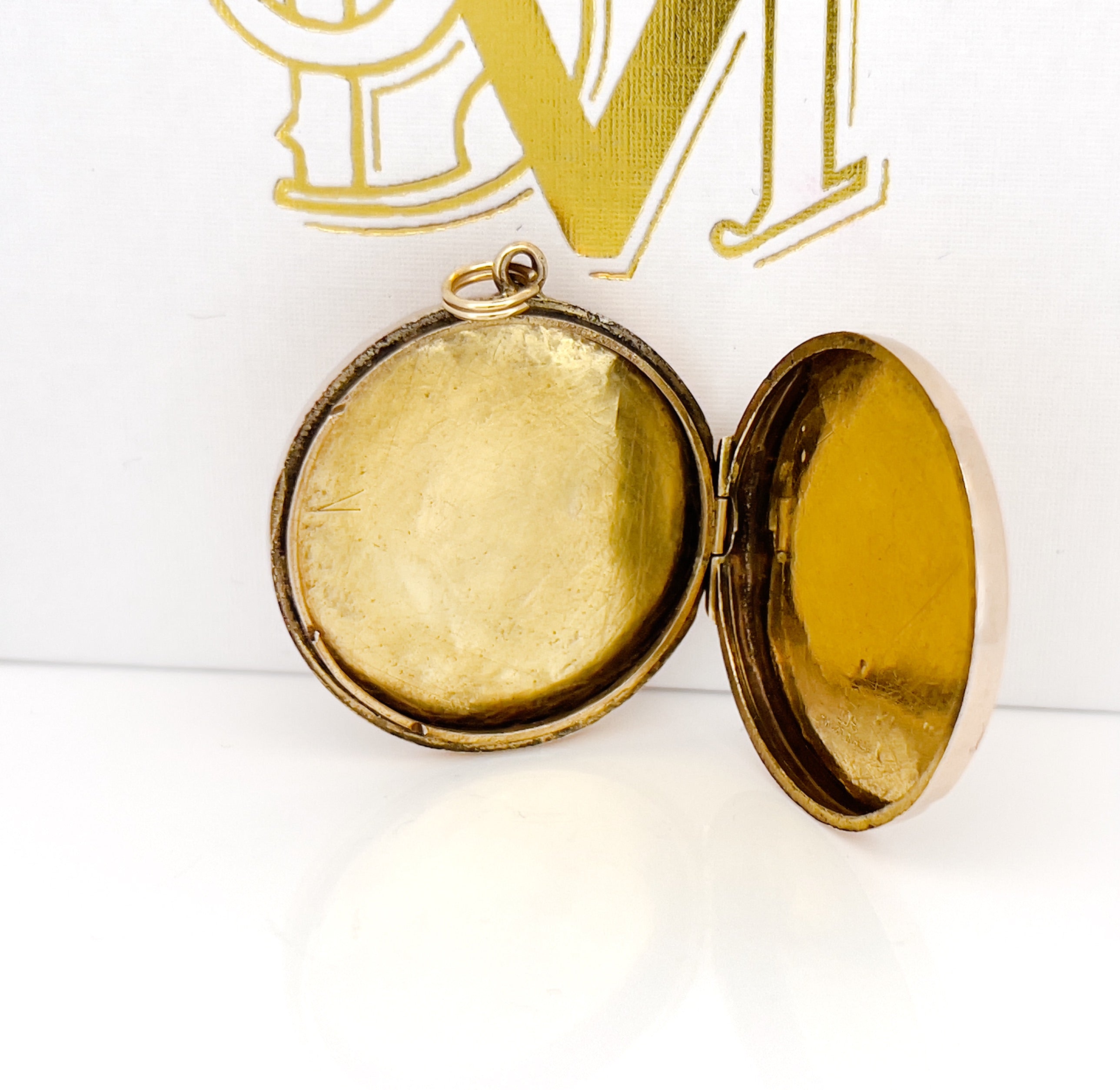 Antique Gold Locket, 9KT