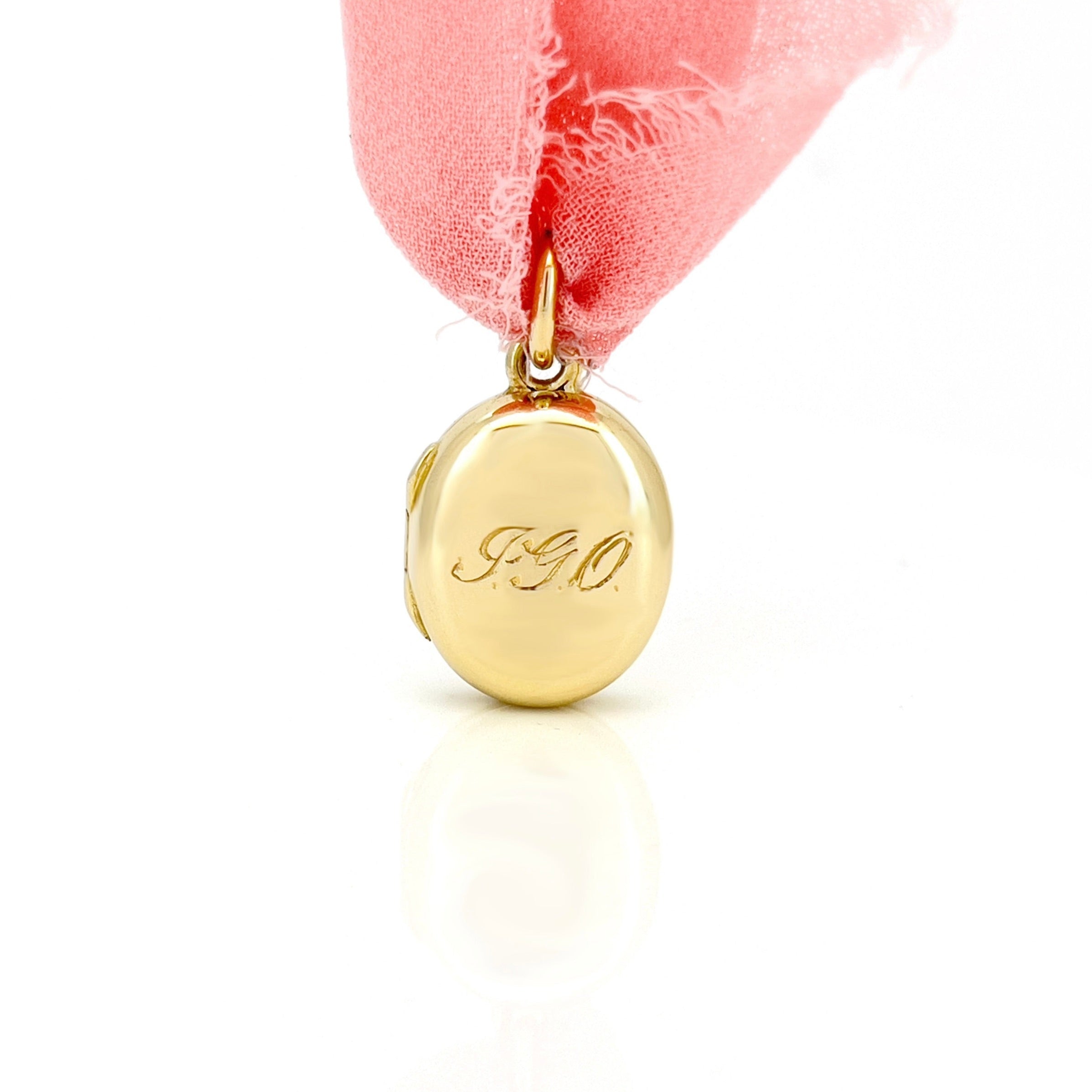 Vintage Tiffany & Co. Locket, J.G.O., 14KT