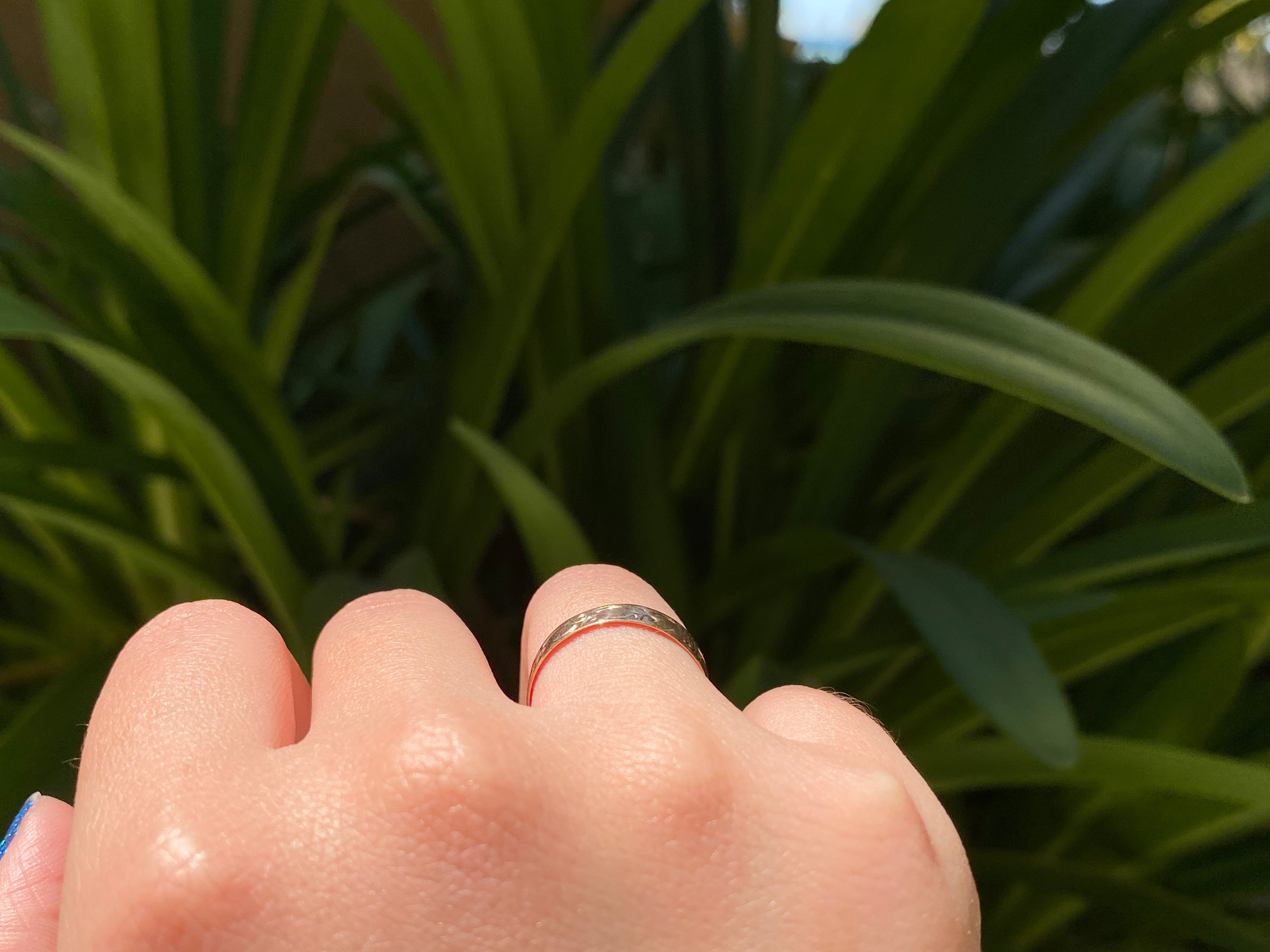 Victorian Wedding Ring, Size 7, 10K