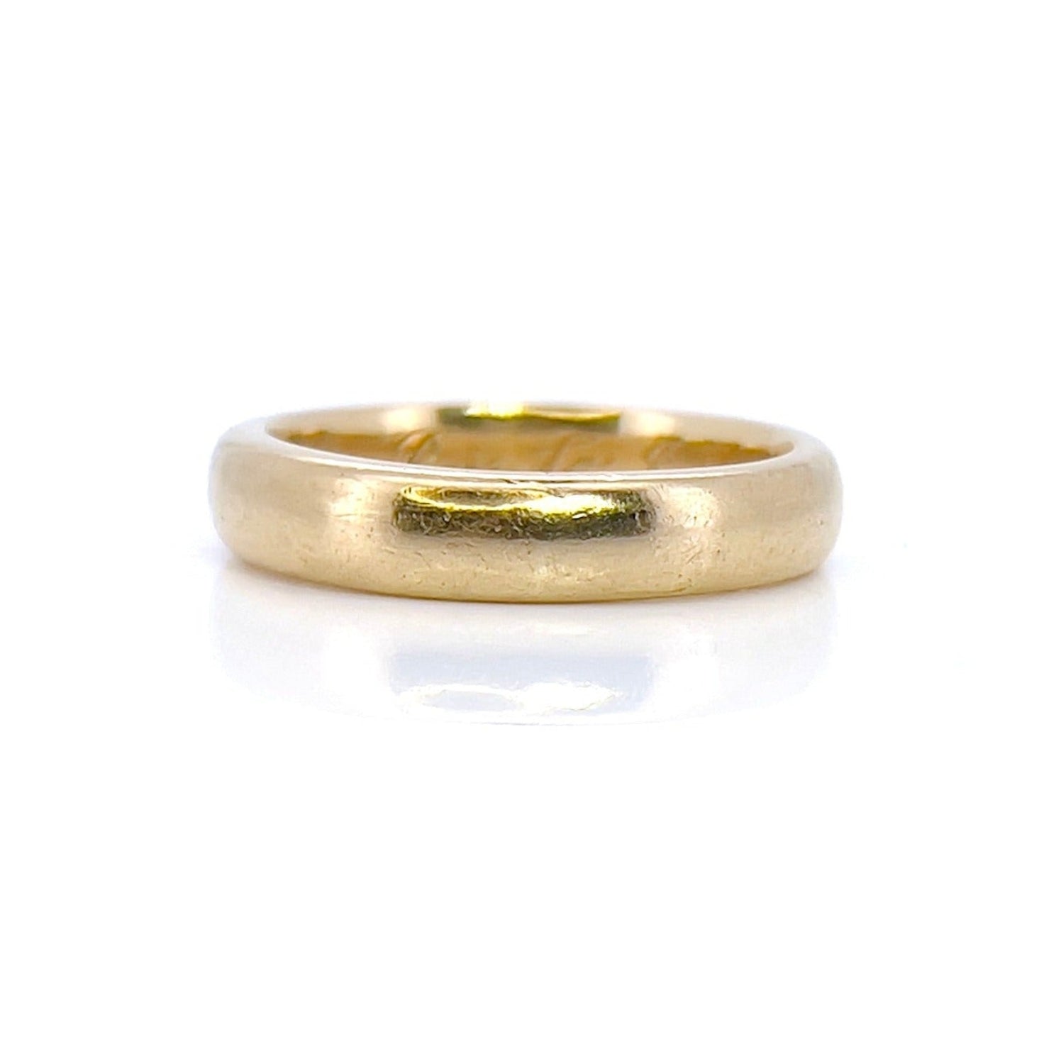 Antique Gold Band, Ben to Jessie Dec. 22-14, 14K, Size 6.25